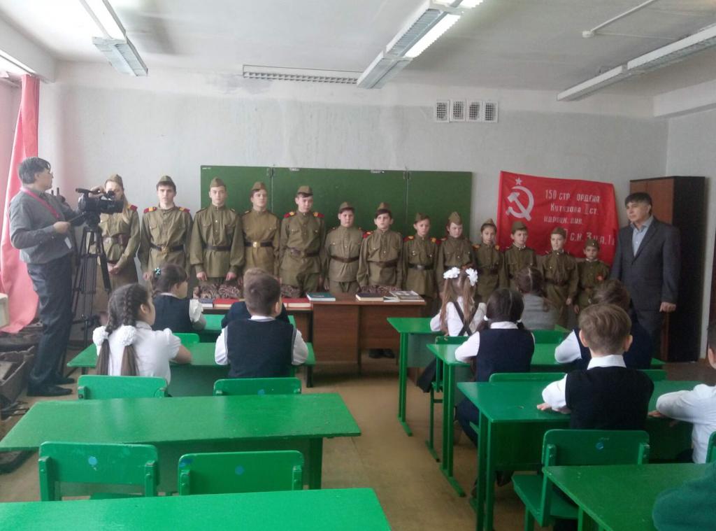 Подвиг советских солдат через юные сердца от поколения к поколению